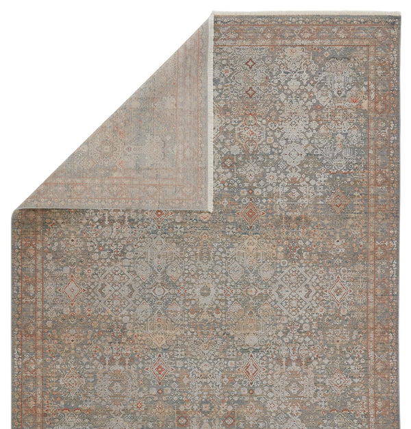 Jaipur Living Jaipur Living Hartlin Power Loomed Viscose Oriental Area Rug Vintage Carved Motif 8' x 10' RUG148380