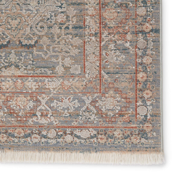 Jaipur Living Jaipur Living Hartlin Power Loomed Viscose Oriental Area Rug Vintage Carved Motif 8' x 10' RUG148380