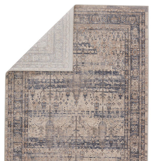 Jaipur Living Vibe by Jaipur Living Tristdan Distressed Medallion Rug Polypropylene Transitional Floor Accent 6'5"X9'6" RUG151690