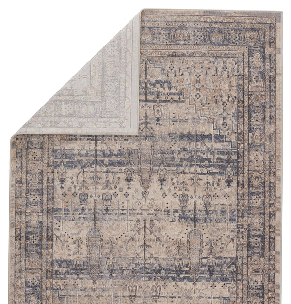 Jaipur Living Vibe by Jaipur Living Tristdan Distressed Medallion Rug Polypropylene Transitional Floor Accent 6'5"X9'6" RUG151690