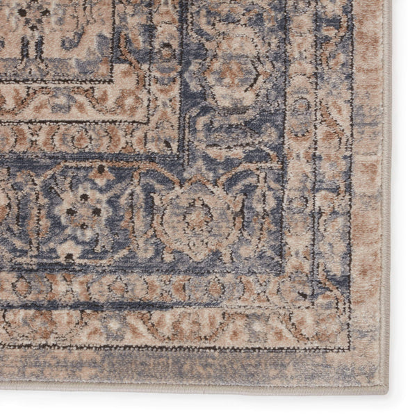 Jaipur Living Vibe by Jaipur Living Tristdan Distressed Medallion Rug Polypropylene Transitional Floor Accent 6'5"X9'6" RUG151690