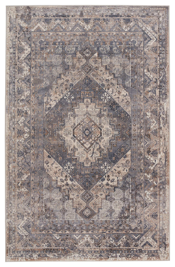 Jaipur Living Vibe by Jaipur Living Langdon Medallion Power Loomed Polypropylene Rug for Rooms 9'X13'6" RUG151697