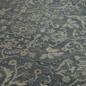 Amer Rugs Athens Traditional Hand-knotted Area Rug Crafted From Luxurious New Zealand Wool For Timeless Elegance Iron Wool Ath50203