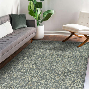 Amer Rugs Athens Traditional Hand-knotted Area Rug Crafted From Luxurious New Zealand Wool For Timeless Elegance Iron Wool Ath50203