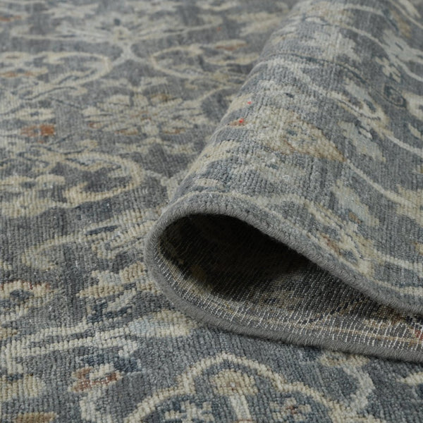 Amer Rugs Athens Traditional Hand-knotted Area Rug Crafted From Luxurious New Zealand Wool For Timeless Elegance Iron Wool Ath50203