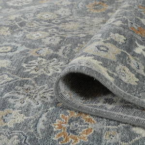 Amer Rugs Athens Traditional Hand-knotted Area Rug Crafted From Luxurious New Zealand Wool For Timeless Elegance Iron Wool Ath70912