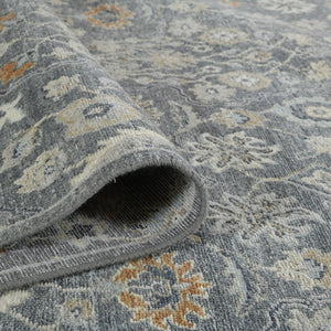 Amer Rugs Athens Traditional Hand-knotted Area Rug Crafted From Luxurious New Zealand Wool For Timeless Elegance Iron Wool Ath70912