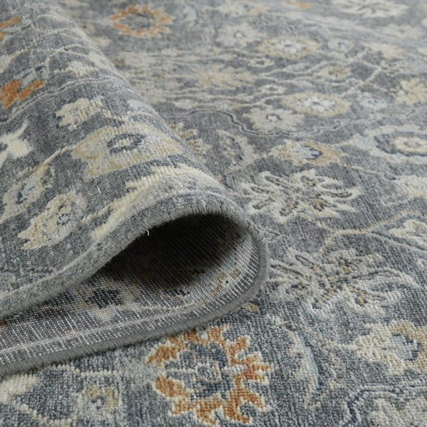 Amer Rugs Athens Traditional Hand-knotted Area Rug Crafted From Luxurious New Zealand Wool For Timeless Elegance Iron Wool Ath70912