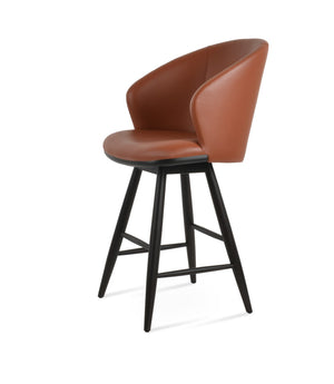 Soho Concept Athena Baba Barstools & Counterstools - Stylish Leatherette With Solid Wood Finishes, 2-year Guarantee Ash  Soho-concept-dining-chair-10448