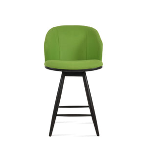 Soho Concept Athena Baba Barstools & Counterstools In Camira Blazer Wool - Stylish Comfort With 10-year Guarantee! Wenge Seat Frame  Soho-concept-dining-chair-10430