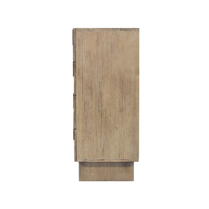 Lh Imports Atlantis 5 Drawer Chest – Elegant Storage Solution With Velvet Lined Drawers And Timeless Finish Grey Solid Acacia,Acacia Veneer,Mdf Atl004