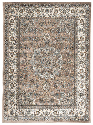 Safavieh Atlas Luxurious Taupe And Blue Area Rug – Timeless Elegance For Your Living Space Décor Upgrade Taupe ,Blue Viscose Pile Atl668e-4