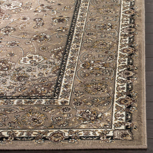 Safavieh Atlas Luxurious Taupe And Blue Area Rug – Timeless Elegance For Your Living Space Décor Upgrade Silver ,Silver Viscose Pile Atl668p-5