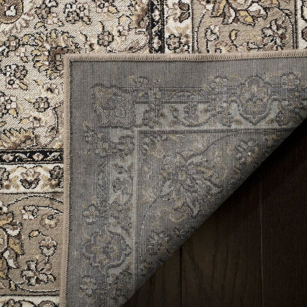 Safavieh Atlas Luxurious Taupe And Blue Area Rug – Timeless Elegance For Your Living Space Décor Upgrade Silver ,Silver Viscose Pile Atl668p-5