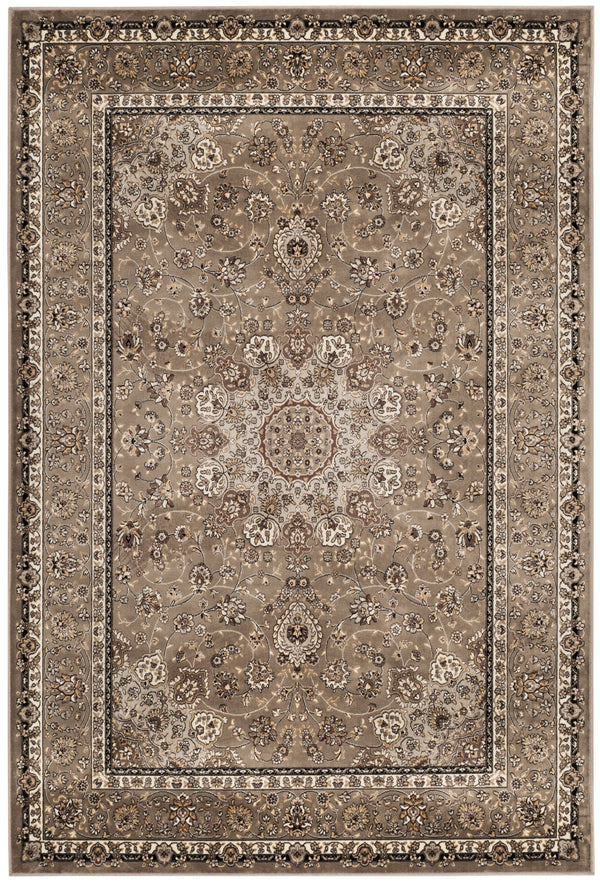 Safavieh Atlas Luxurious Taupe And Blue Area Rug – Timeless Elegance For Your Living Space Décor Upgrade Silver ,Silver Viscose Pile Atl668p-5