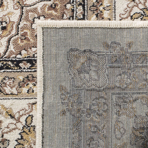 Safavieh Atlas Luxurious Taupe And Blue Area Rug – Timeless Elegance For Your Living Space Décor Upgrade Ivory ,Ivory Viscose Pile Atl668s-5