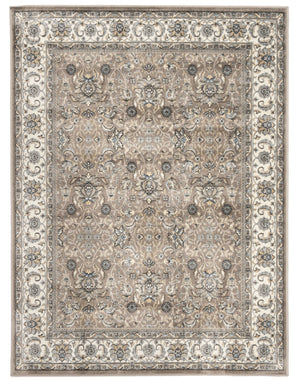 Safavieh Atlas Taupe Runner Rug - Timeless Elegance With Intricate Patterns For Sophisticated Spaces Taupe ,Blue Viscose Pile Atl671e-3