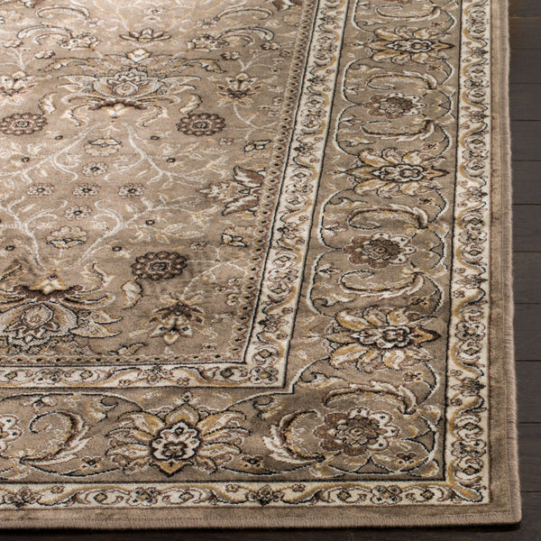 Safavieh Atlas Exquisite Power Loomed Area Rug In Sophisticated Taupe And Blue For Timeless Elegance Beige ,Beige Viscose Pile Atl671p-5