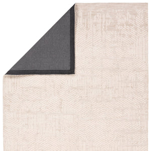 Jaipur Living Atmosphere Erwin Atm01 Handwoven Handmade 100% Polyester Contemporary Geometric Indoor Rug Tan 100% Polyester, 100% Cotton Rug160926