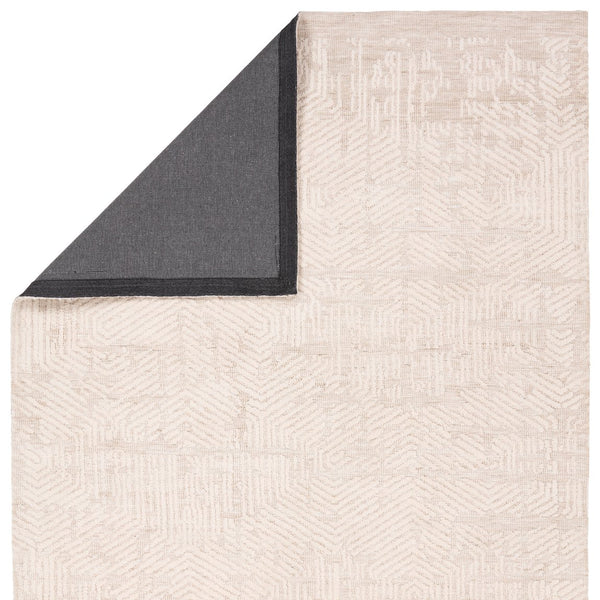 Jaipur Living Atmosphere Erwin Atm01 Handwoven Handmade 100% Polyester Contemporary Geometric Indoor Rug Tan 100% Polyester, 100% Cotton Rug160926