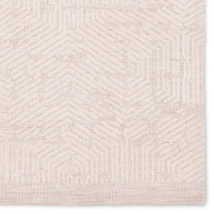 Jaipur Living Atmosphere Erwin Atm01 Handwoven Handmade 100% Polyester Contemporary Geometric Indoor Rug Tan 100% Polyester, 100% Cotton Rug160926