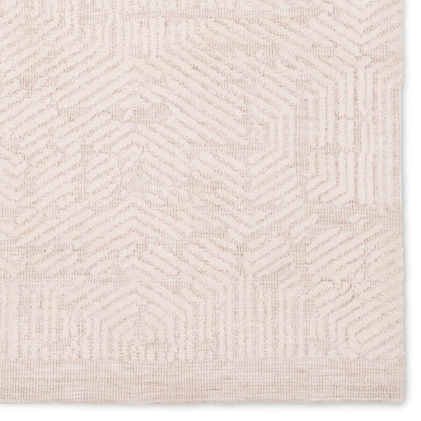 Jaipur Living Atmosphere Erwin Atm01 Handwoven Handmade 100% Polyester Contemporary Geometric Indoor Rug Tan 100% Polyester, 100% Cotton Rug160926