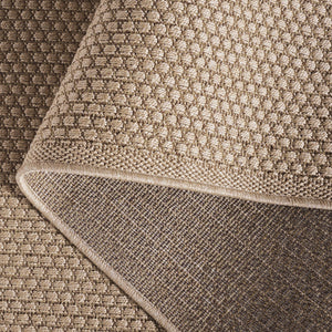 Safavieh Atrium Elegant Beige Area Rug – Luxurious Power-loomed Design For Ultimate Style And Comfort Beige 42% Polypropylene,41% Jute,12% Polyester,5% Adhesive Material Atm102b-7sq