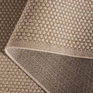 Safavieh Atrium Beige Medium Rectangle Area Rug 5'3" X 7'6" - Durable, Stylish, Perfect For Indoor & Outdoor Use Beige 42% Polypropylene,41% Jute,12% Polyester,5% Adhesive Material Atm102b-5