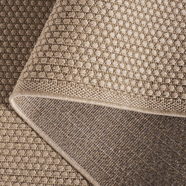 Safavieh Atrium Beige Medium Rectangle Area Rug 5'3" X 7'6" - Durable, Stylish, Perfect For Indoor & Outdoor Use Beige 42% Polypropylene,41% Jute,12% Polyester,5% Adhesive Material Atm102b-5