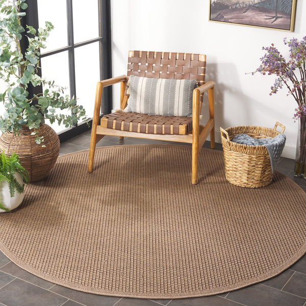 Safavieh Atrium Elegant Beige Area Rug – Luxurious Power-loomed Design For Ultimate Style And Comfort Beige 42% Polypropylene,41% Jute,12% Polyester,5% Adhesive Material Atm102b-7sq