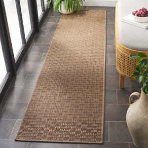 Safavieh Atrium Luxury Area Rug – Exquisite Power Loomed Design For Indoor/Outdoor Elegance And Comfort Beige 42% Polypropylene,41% Jute,12% Polyester,5% Adhesive Material Atm103b-9