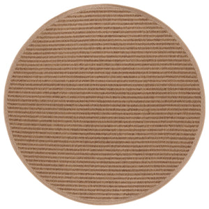 Safavieh Atrium 6ft 7in Indoor/Outdoor Area Rug - Luxurious Beige Design For Elegant Home Decor & Comfort Beige 42% Polypropylene,41% Jute,12% Polyester,5% Adhesive Material Atm104b-7r