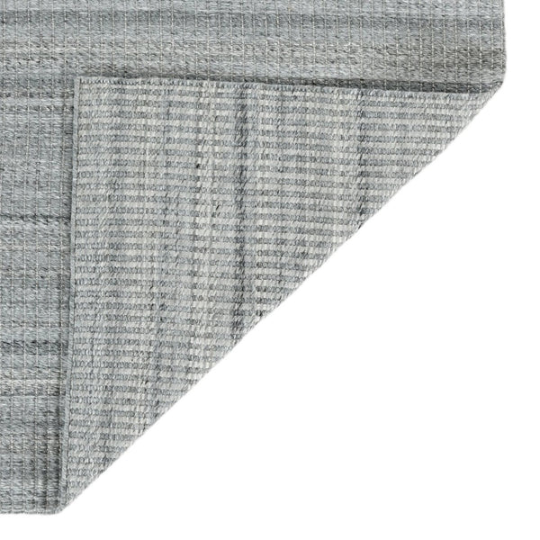 Amer Rugs Atlantic Hand-woven Area Rug In Geometric Design - Durable, Easy-care Solution For Any Space Dolphin Gray Yarn Atn10912