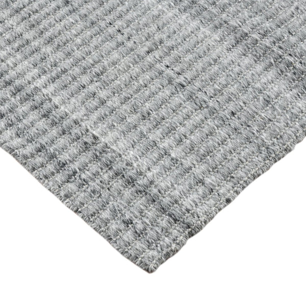 Amer Rugs Atlantic Hand-woven Area Rug In Geometric Design - Durable, Easy-care Solution For Any Space Dolphin Gray Yarn Atn10912