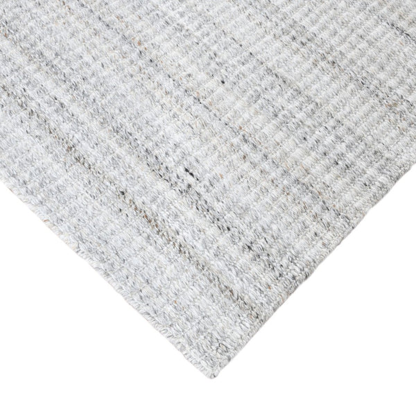 Amer Rugs Atlantic Hand-woven Area Rug In Geometric Design - Durable, Easy-care Solution For Any Space Dove Yarn Atn20508