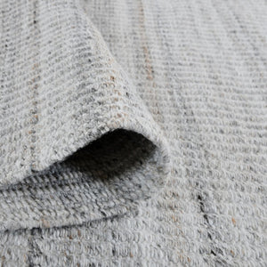 Amer Rugs Atlantic Hand-woven Area Rug In Geometric Design - Durable, Easy-care Solution For Any Space Dove Yarn Atn20508