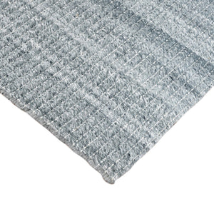 Amer Rugs Atlantic Hand-woven Area Rug In Geometric Design - Durable, Easy-care Solution For Any Space Metallic Gray Yarn Atn30810