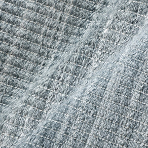 Amer Rugs Atlantic Hand-woven Area Rug In Geometric Design - Durable, Easy-care Solution For Any Space Metallic Gray Yarn Atn30810