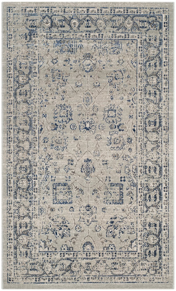 Safavieh Artisan 326c Silver Small Rectangle Area Rug - Elegant 3' X 5' Design With Oeko-tex Safety Certification Silver ,Silver Polypropylene Pile Atn326c-3