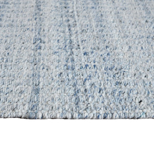 Amer Rugs Atlantic Hand-woven Area Rug In Geometric Design - Durable, Easy-care Solution For Any Space Sky Blue Yarn Atn50406