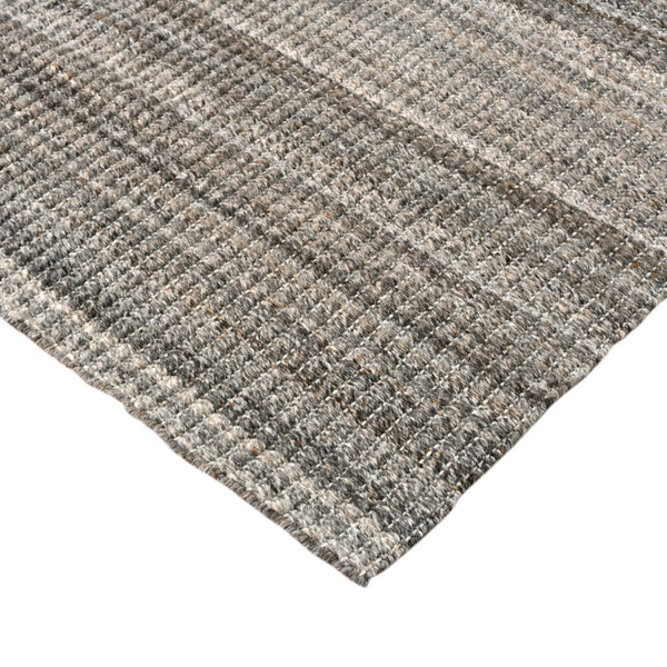 Amer Rugs Atlantic Hand-woven Area Rug In Geometric Design - Durable, Easy-care Solution For Any Space Brown Yarn Atn60203
