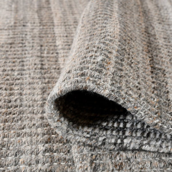 Amer Rugs Atlantic Hand-woven Area Rug In Geometric Design - Durable, Easy-care Solution For Any Space Brown Yarn Atn60203