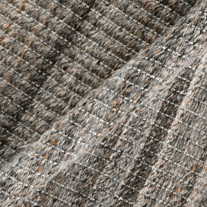 Amer Rugs Atlantic Hand-woven Area Rug In Geometric Design - Durable, Easy-care Solution For Any Space Brown Yarn Atn60203