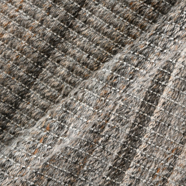 Amer Rugs Atlantic Hand-woven Area Rug In Geometric Design - Durable, Easy-care Solution For Any Space Brown Yarn Atn60203