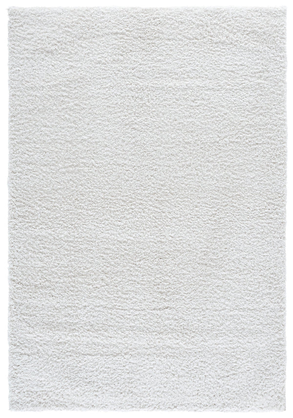Safavieh Atlantis Ivory Shag Rug — Plush 1.75" Pile, Power‑Loomed Polyester With Jute Backing For Cozy Elegance 4'-0" x 6'-0" ATS100A-4