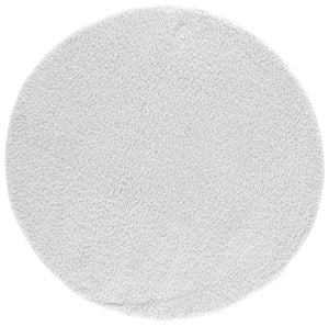 Safavieh Atlantis Ivory Shag Rug — Plush 1.75" Pile, Power‑Loomed Polyester With Jute Backing For Cozy Elegance 4'-0" x 6'-0" ATS100A-4