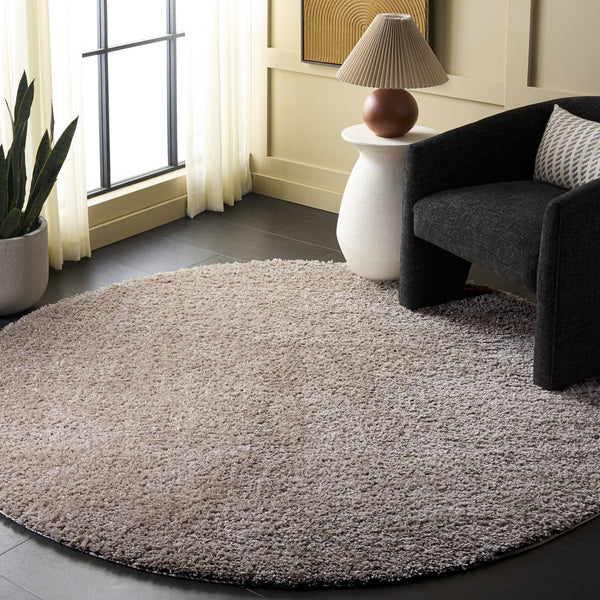 Safavieh Atlantis Plush Beige Flokati Shag Runner — Deep 1.75" Pile, Power-Loomed Durability, Turkish Craftsmanship 2'-2" x 8'-0" ATS100B-28