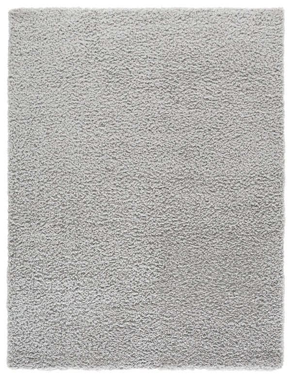 Safavieh Atlantis Plush Grey Shag Rug — Luxurious 1.75" Pile, Power-Loomed Turkish Construction, Cozy Elegance 6'-7" x 6'-7" ATS100F-7SQ