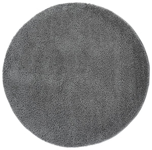 Safavieh Atlantis Plush Grey Shag Rug — Luxurious Flokati Texture, Durable Power-Loomed Comfort From Turkey 5'-3" x 7'-6" ATS100F-5