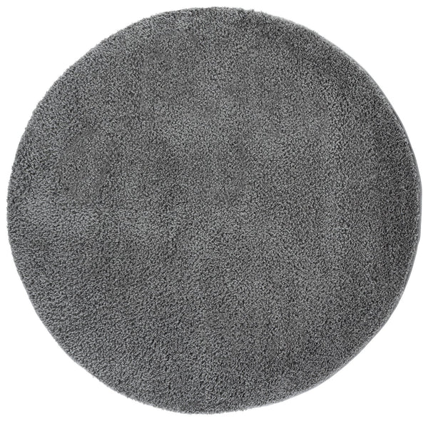 Safavieh Atlantis Plush Shag Rug Grey 8X10 High-Loft Flokati-Inspired Polyester Pile Durable Loomed Turkey 9'-0" x 12'-0" ATS100F-9